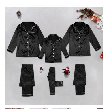 Long-sleeved Pajamas Ice Silk Home Wear